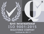 ISO 9001 quality management certification mark